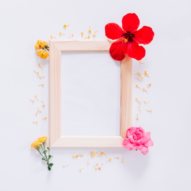 Floral frame