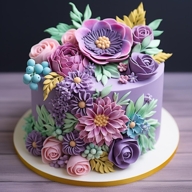 Floral Fusion Cake boordevol smaak