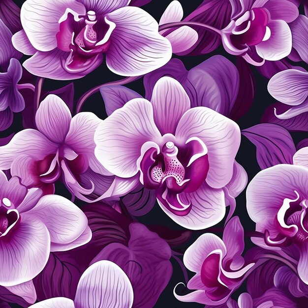 Floral geometric background for wallpaper