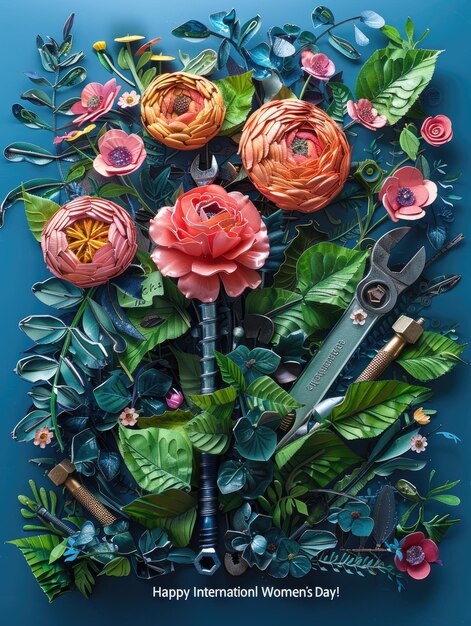 floral painting