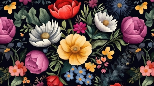 A floral pattern by person.