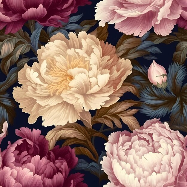 floral pattern design flower textile print Digital Design