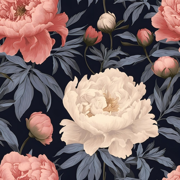 Floral pattern design flower textile print Digital Design