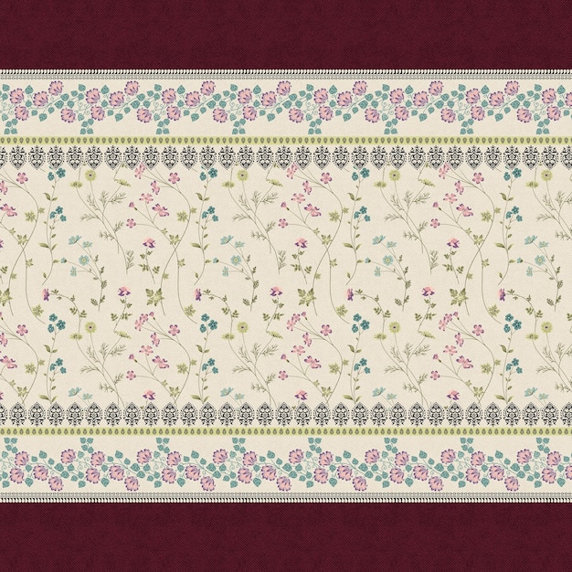 Floral Pattern Floral Fiesta A Garden of Colors