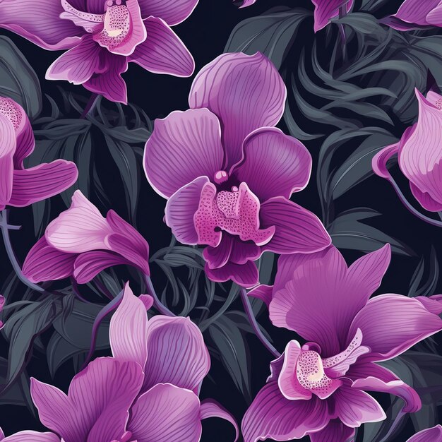 Floral pattern for home decor