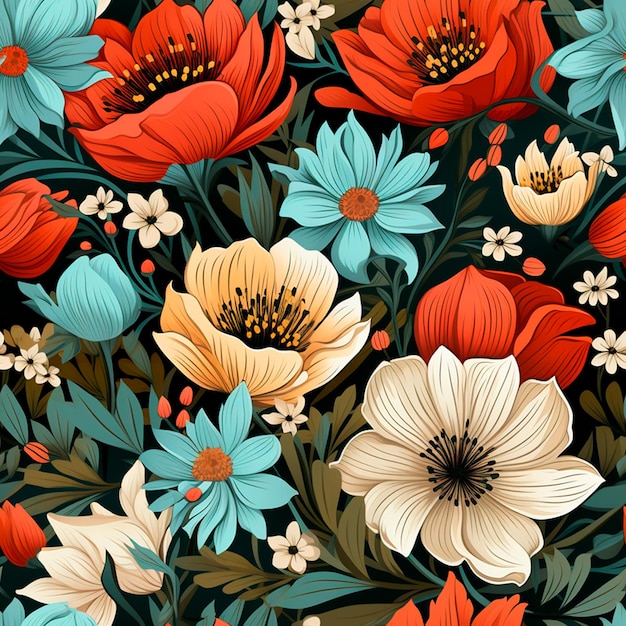 floral pattern