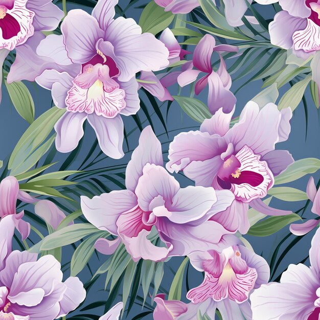 Floral seamless background