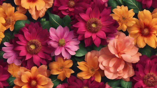 Floral seamless background