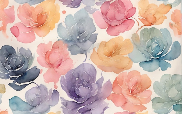 floral seamless pattern