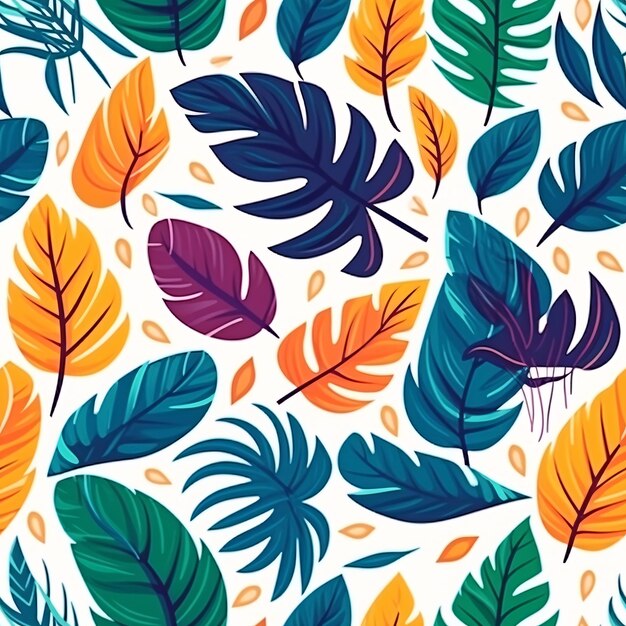 floral seamless pattern