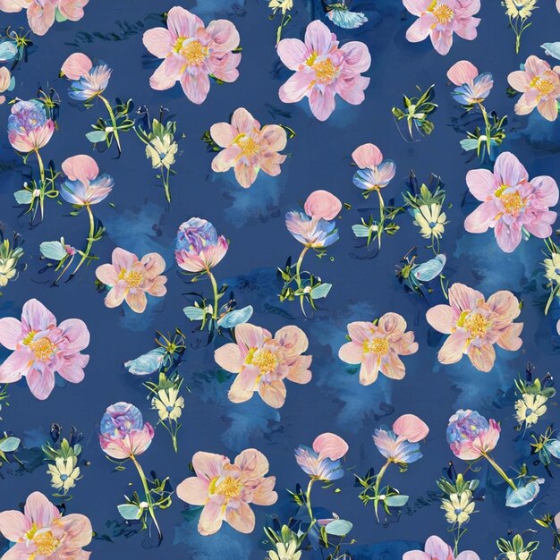 Floral seamless pattern