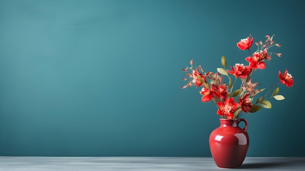 Цветочный снимок безмятежности вазы с цветами на сплошном фоне