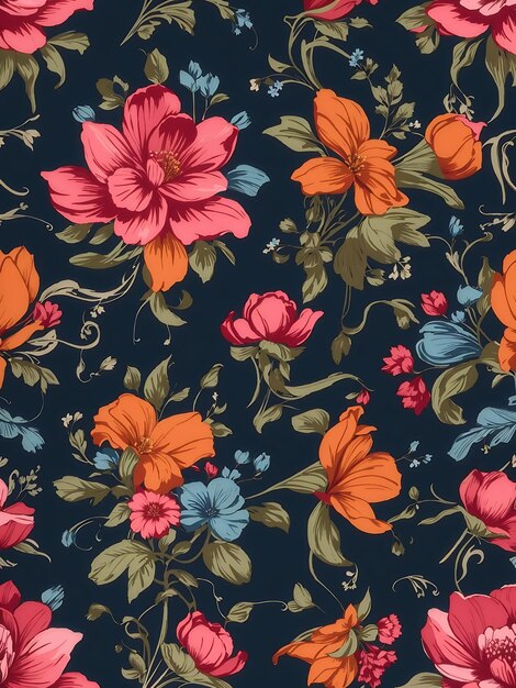 Floral Tshirt design