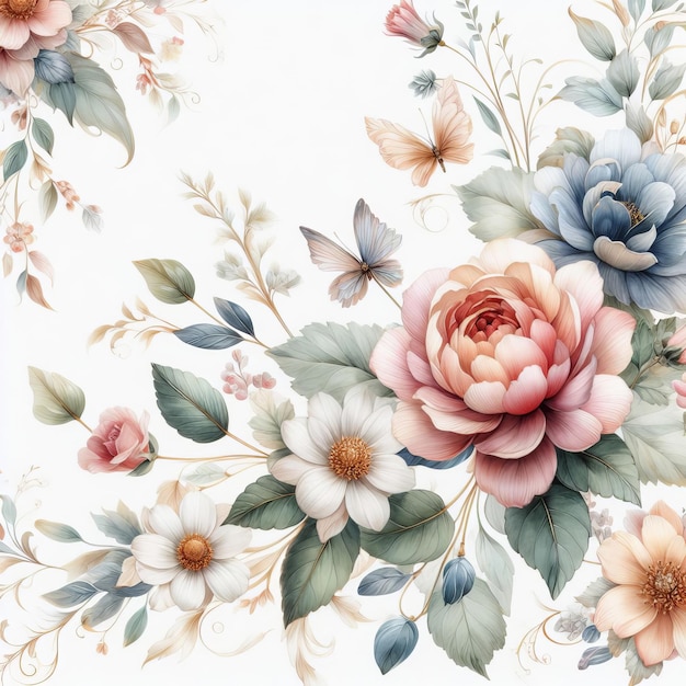 floral wallpaper