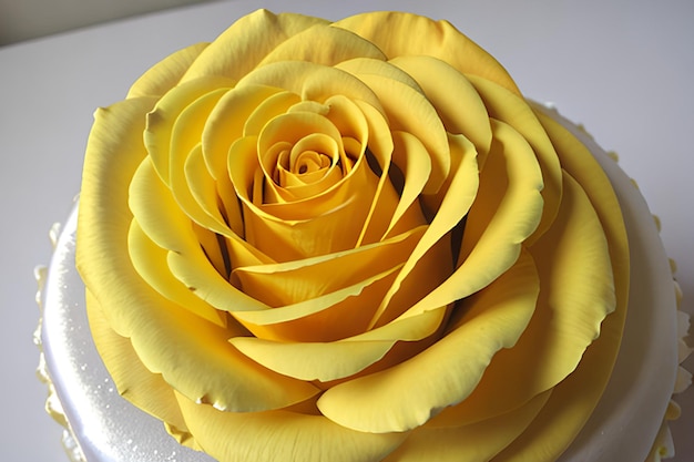 Цветочная свадебная желтая роза профессиональная желтая роса повторяющаяся