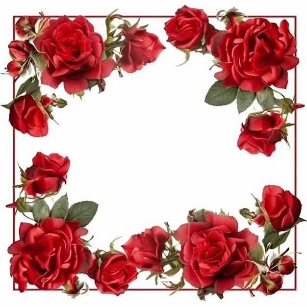 floral wreath vector