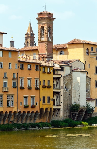 Florence Arno river Tuscany Italy