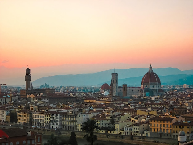 Florence view from piazzale michelangelo