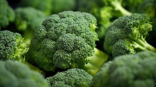 Florets broccoli broccoli vers