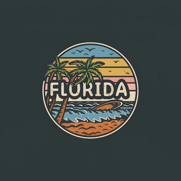 Florida t-shirt ontwerp