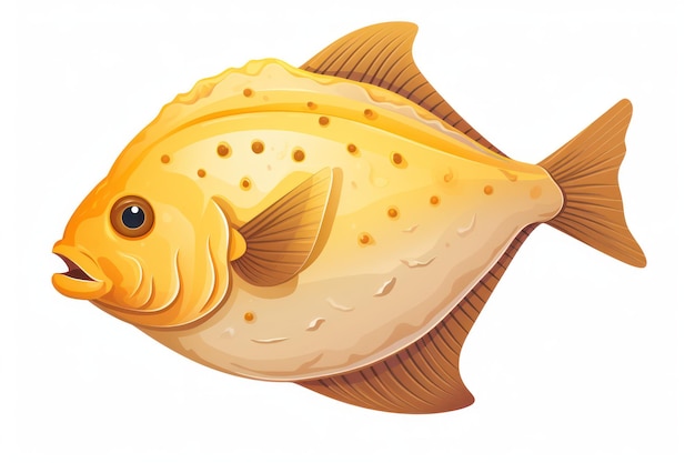 Flounder icon on white background ar 32 v 52 Job ID 6f697ea2e9ce40daae22c08fbf10a377