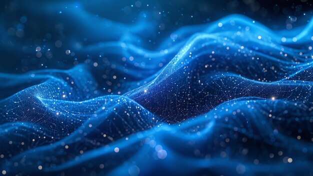 Flow liquid lines design element 3D render holographic iridescent neon curved wave in motion