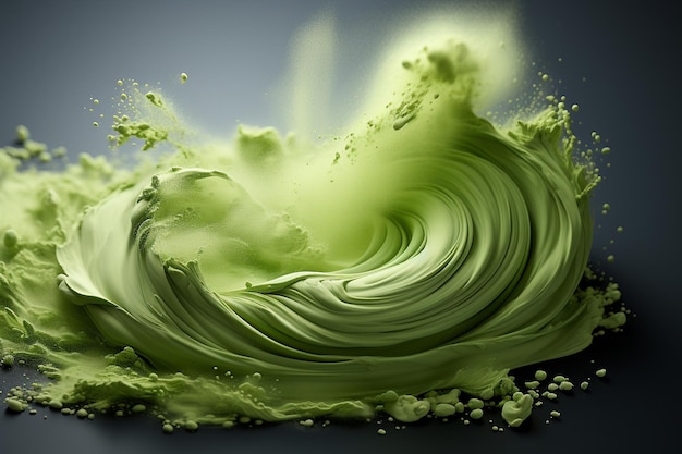 Flow matcha color