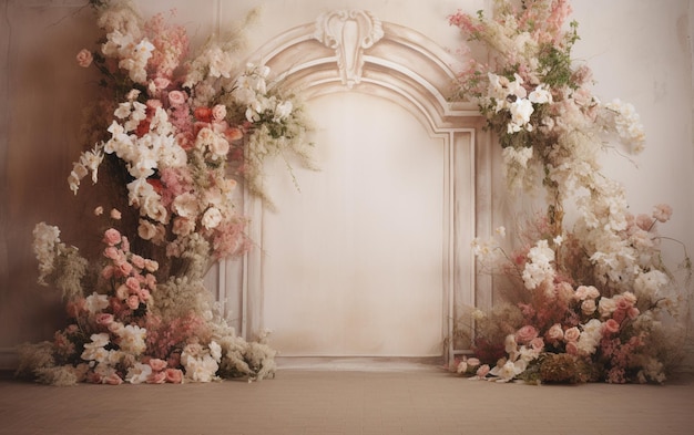 цветочный фон красочный фон свежая роза на заднем плане свадебный букет цветов