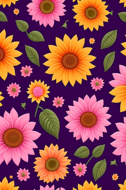 flower background wallpaper design graphic water color