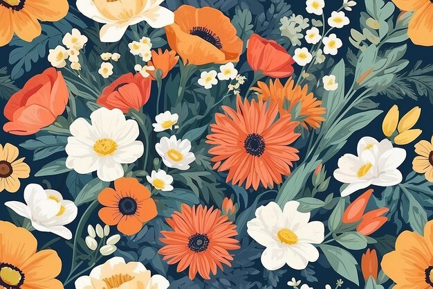 Flower bouquet illustration