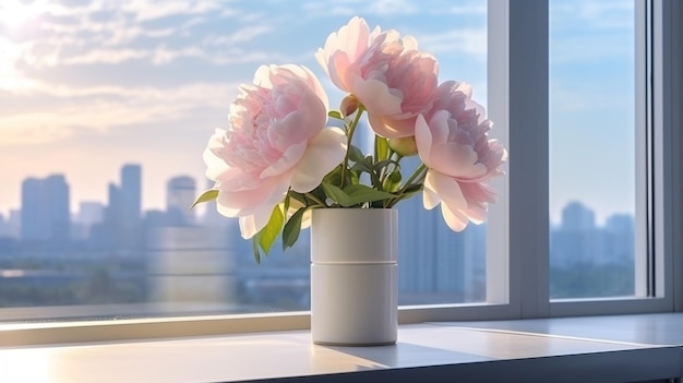 flower decor HD 8K wallpaper Stock Photographic Image