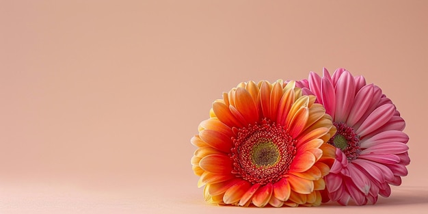 Photo a flower decoration background