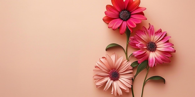 A flower decoration background