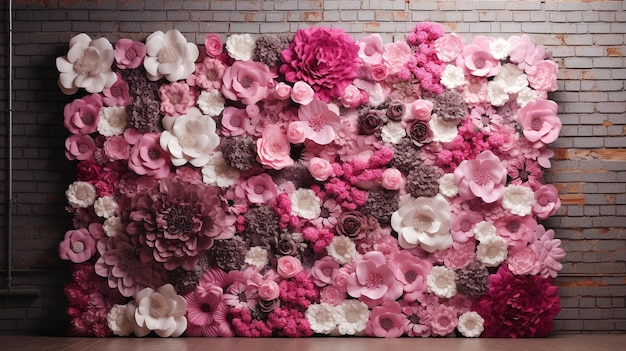 flower decoration HD 8K wallpaper Stock Photographic Image