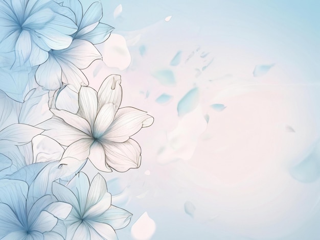 Flower floral butterfly background best quality hyper realistic wallpaper image banner template