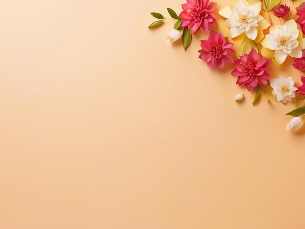 Photo flower floral butterfly background best quality hyper realistic wallpaper image banner template