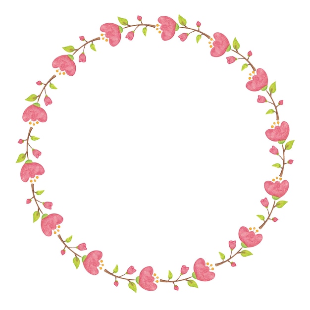 Flower Frame Design bloemen bloemen grens