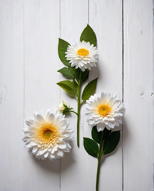 Foto modello di cornice di fiori invito a nozze su sfondo bianco