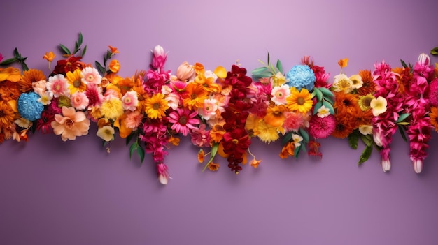 Flower garland for diwali neural network ai generated