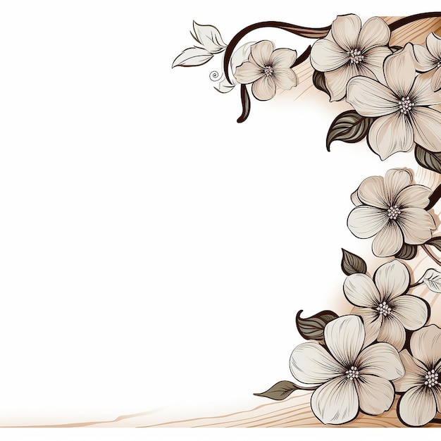 flower illustration design