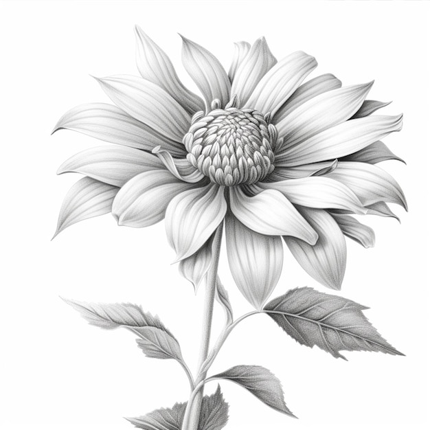 Photo a flower illustration
