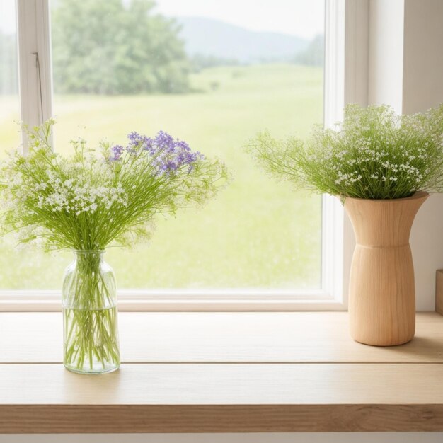 写真 鉢植えの花