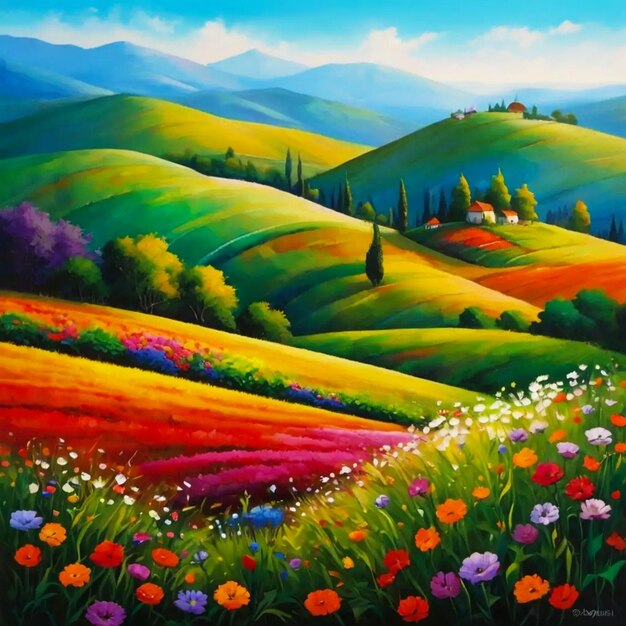 Flower Landscape