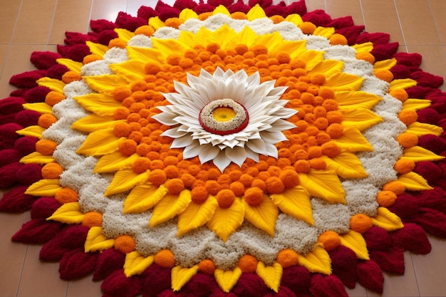 a flower made by the company of flowers.