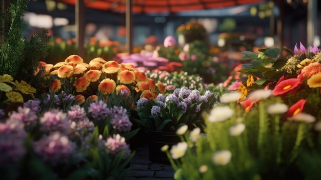 flower market