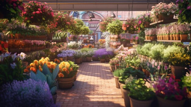 flower market