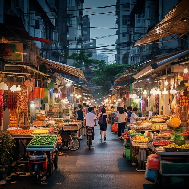 Flower market