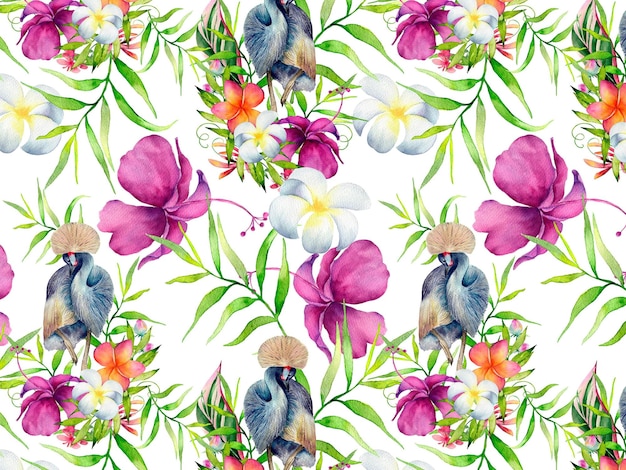 Photo flower pattern background