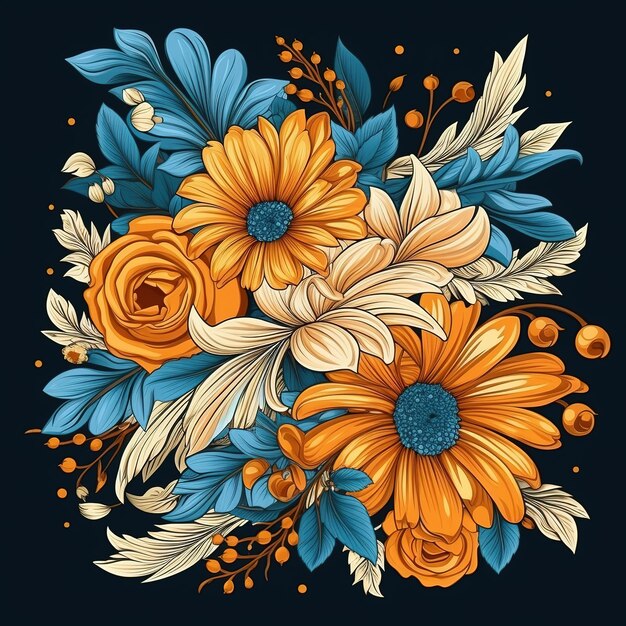 flower pattern illustration