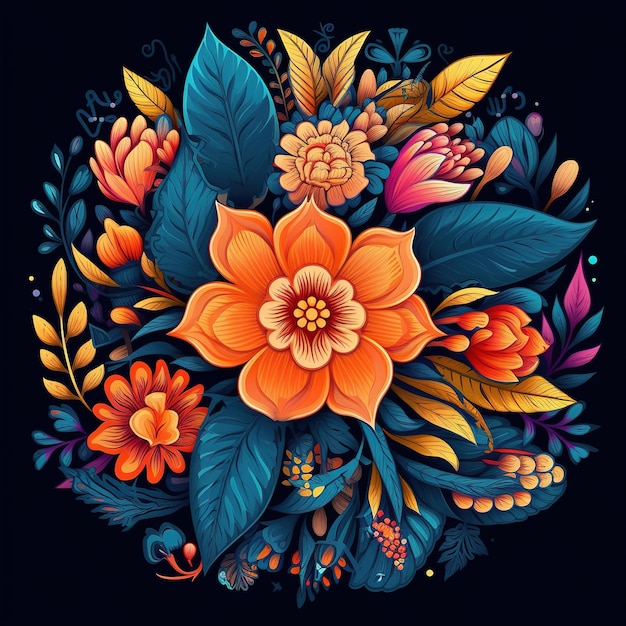 flower pattern illustration